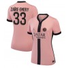 Paris Saint-Germain Warren Zaire-Emery #33 3rd Trikot 2024-25 Kurzarm